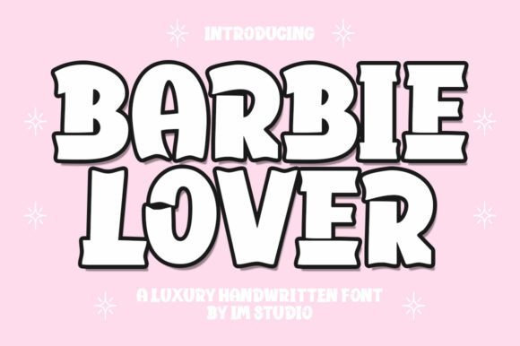 Barbie Lover: A Playful Font for Dynamic Design Projects