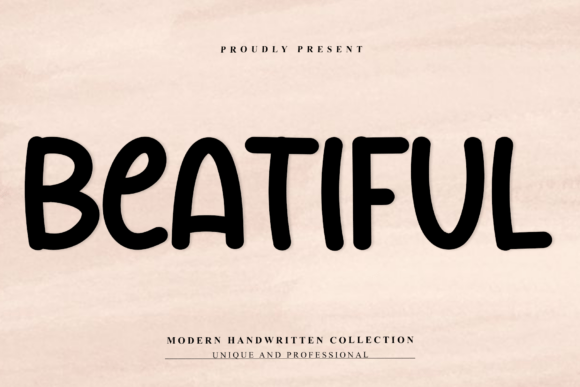Beatiful: A Modern Handwritten Font with Purpose and Personality