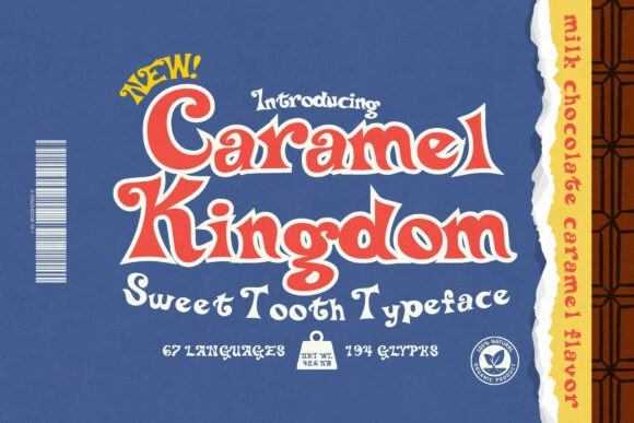 Caramel Kingdom: A Whimsical Font with Real-World Appeal