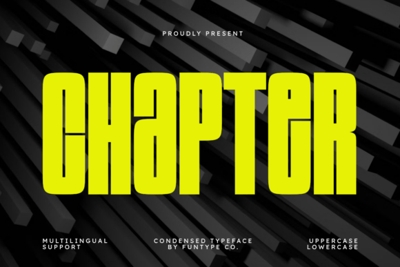 Chapter Font: Bold Design for Impactful Visual Communication