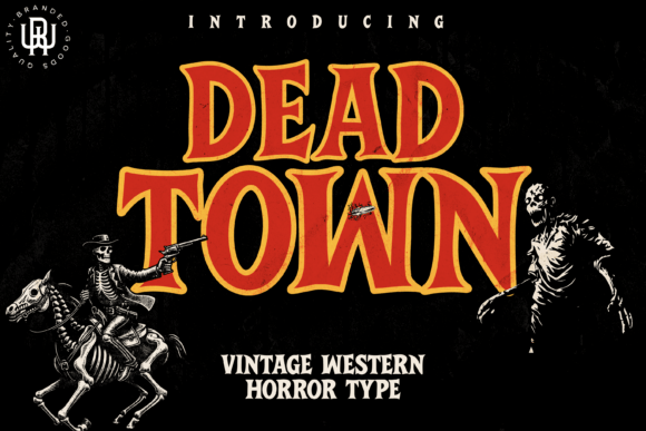 Dead Town: The Bold Vintage Serif for Gritty Designs
