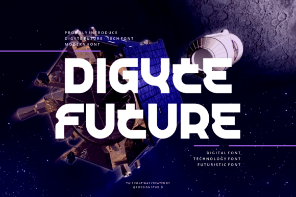 Discovering Digyte Future: A Bold Sans Serif Font for Modern Design