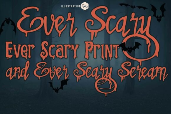 Ever Scary Trio: Gothic Elegance for Halloween Designs
