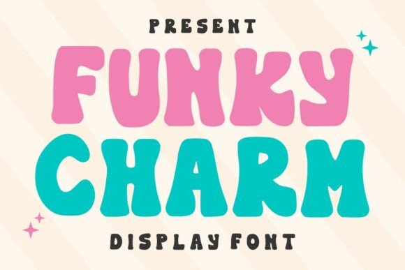 Funky Charm: A Retro Groove for Creative Projects