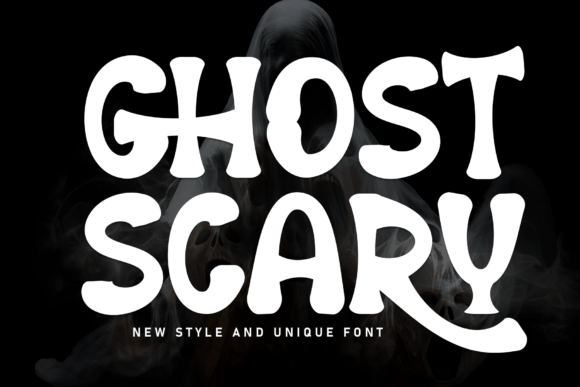 Ghost Scary: A Casual Display Font for Modern Creative Projects