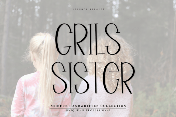 Grils Sister: A Minimalist Font for Versatile Design Projects