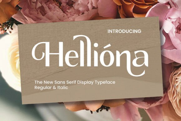 Helliona: Modern Elegance in Typography