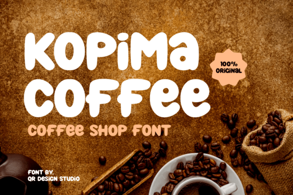 Kopima Coffee: A Stylish Font for Creative Design Projects