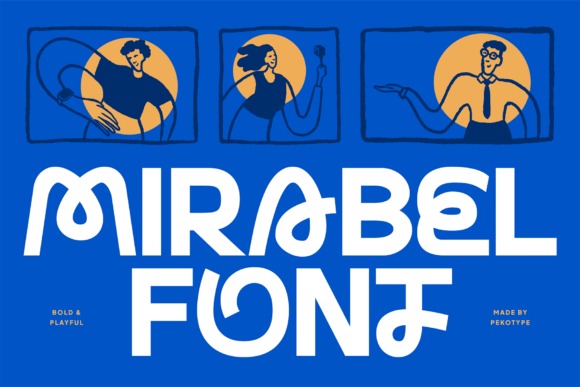 Mirabel: A Playful Display Font That Elevates Your Design Projects