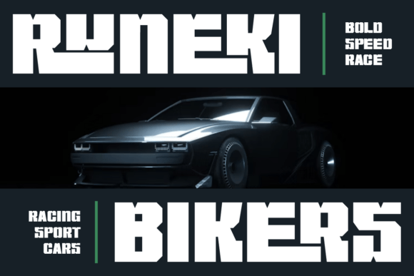 Runeki Bikers: A Bold Font with Hidden Pitfalls to Avoid