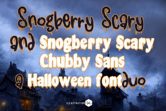 Snogberry Scary Duo: A Halloween Font Pairing That’s Equal Parts Fright and Fun