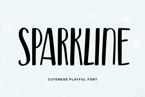 Sparkline: A Playful Font That Brings Energy to Any Design