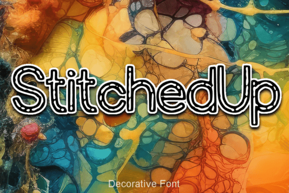 Stitched Up: A Playful Font That Adds Personality to Your Creative Projects
